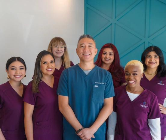 Doctors and team members at Precision Dental